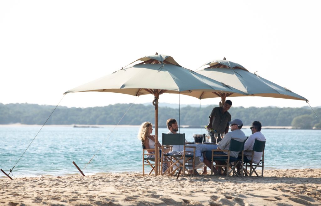 Family Lunch on a Mozambican Beach