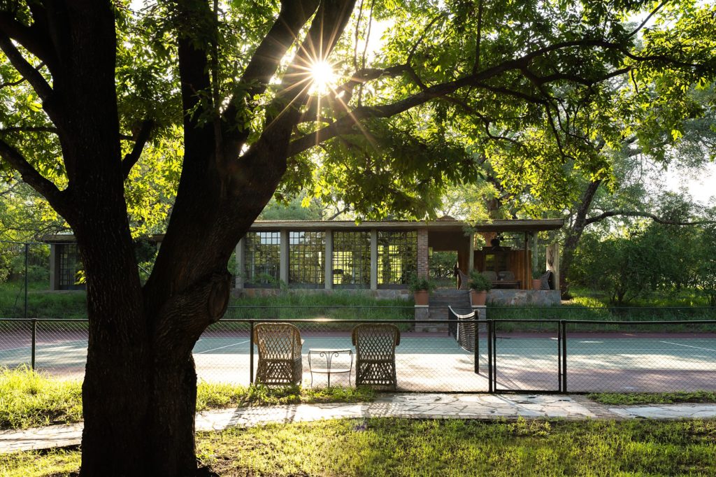 Tennis Court and Gym